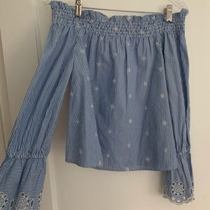 Nordstrom BP off the shoulder top